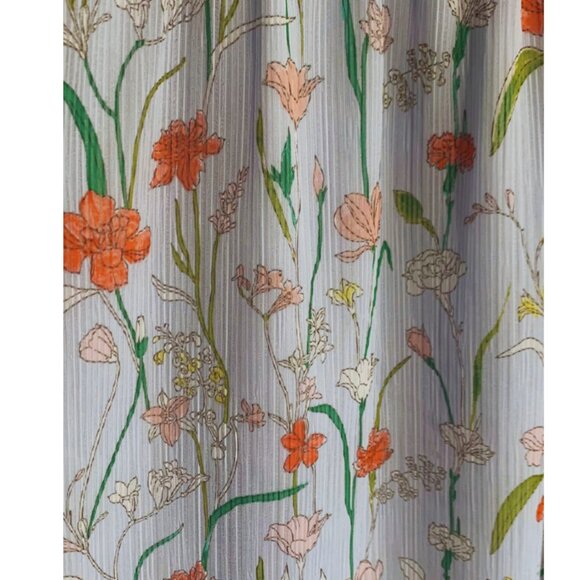 BANANA REPUBLIC Floral Puff-Sleeve Dress SIZE PETITE 00 GOOD AS NEW - Picture 8 of 12